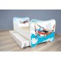 TOP BEDS Happy Kitty Dečiji krevet 160x80 + fioka Plane - slika 1