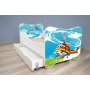 TOP BEDS Happy Kitty Dečiji krevet 160x80 + fioka Helicopter - slika 1