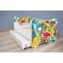 TOP BEDS Happy Kitty Dečiji krevet 160x80 + fioka Princesses - slika 1