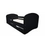 TOP BEDS Dečiji krevet 160x80 Olek - crni - slika 3