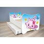 TOP BEDS Happy Kitty Dečiji krevet 140x70 + fioka Little Kitty - slika 1