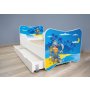 TOP BEDS Happy Kitty Dečiji krevet 140x70 + fioka Old Pirate - slika 1