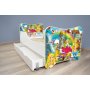 TOP BEDS Happy Kitty Dečiji krevet 140x70 + fioka Princess - slika 1