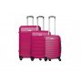ENOVA ABS Set kofera 3 / 1 Roza boja - slika 1