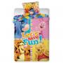 FARO Posteljina za decu Winnie the Pooh - Lets have fun 160x200 - slika 1