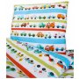 TOP BEDS Posteljina 160x110 - Cars And Stripes - slika 2