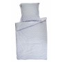 TOP BEDS Posteljina 140x100 - Grey Stars - slika 1