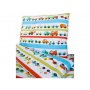 TOP BEDS Posteljina 140x100 - Cars And Stripes - slika 2