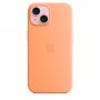 APPLE IPhone 15 Silicone Case w MagSafe - Orange Sorbet (mt0w3zm/a) - slika 3