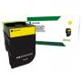 LEXMARK Toner 80C80Y0 Žuti - slika 1