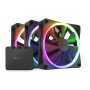 NZXT F120 RGB Triple Pack 120mm ventilator crni (RF-R12TF-B1) - slika 1