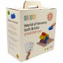 ORTOTO Set 16 didaktičkih kontruktora sa podlogom i zadacima - slika 1