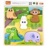 VIGA Taktilne puzzle šuma - slika 1