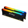 KINGSTON DDR4 32GB 2x16GB 3200MHz Fury Beast RGB KF432C16BB12AK2/32 - slika 1