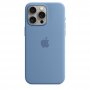 APPLE IPhone 15 Pro Max Silicone Case w MagSafe - Winter Blue (mt1y3zm/a ) - slika 1