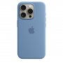 APPLE IPhone 15 Pro Silicone Case w MagSafe - Winter Blue (mt1l3zm/a) - slika 1