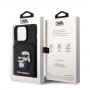 APPLE Maska za iPhone 15 Pro Max SAFFIANO CARDSLOTS AND STAND K&C PATCH BLACK - slika 2