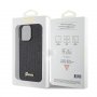 Guess Maska za iPhone 15 Pro Max DISCO SCRIPT METAL BLACK - slika 2