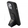 Guess Maska za iPhone 15 Pro Max GRIPSTAND 4G TRIANGLE STRASS BLACK - slika 2