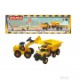 DOUBLE CONSTRUCTION Buldozer i Kamion u kutiji 20x70x19cm Guclu SR4577 (47886) - slika 1
