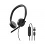 DELL WH3024 Wired Headset slušalice sa mikrofonom crne - slika 3