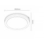 BBLINK LED PLAFONJERA X09-200-15W 3000/4000/6500K IP65 DRVO - slika 3