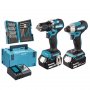 MAKITA Set LXT-DTD157,DDF487,BL1830Bx2,DC18RC,B-57015,Mak - slika 1