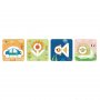 TOOKY TOY Puzzle - pogodi oblik - slika 2