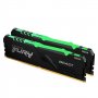 KINGSTON Memorija DDR4 32GB 3600MHz (2x16) Kingston Fury Beast RGB KF436C18BBAK2/32 - slika 1