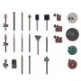 EINHELL KWB 61-delni set dodataka za brušenje i graviranje 49510950 - slika 2
