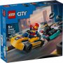 LEGO 60400 Kartinzi i vozači trkačkih automobila - slika 1