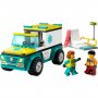 LEGO 60403 Kola hitne pomoći i snouborder - slika 2
