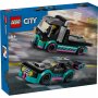 LEGO 60406 Trkački auto i auto-transporter - slika 1