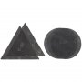 EINHELL 5-delni set brusnih mrežica 225mm (2x?287mm G80, 3x ?225mm G80), Pribor za brusilicu za zidove TC-DW 225, TC-DW 225 X 49491005 - slika 1