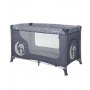 LORELLI BERTONI Moonlight Prenosivi krevetac za Bebe 1 Nivo - Cool Grey Pandas - slika 1