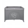 LORELLI BERTONI Ogradica za bebe Sunny Playground - Cool Grey Star - slika 2