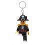 LEGO Iconic privezak za ključeve sa svetlom: Kapetan Kockobradi - slika 1
