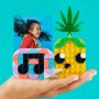 LEGO Držač za fotografije u obliku ananasa i mini-tabla - slika 3