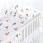 Alberomio Posteljina za bebi krevetac C-6 W416 CARS 120X80 CM - slika 2