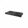 MIRSAN MR.FAN2DT.01 Crni ventilator panel 19/1U sa 2 ventilatora sa digitalnim kontrolerom - slika 1