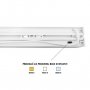 PROSTO Viseća LED lampa 60W, promenljiva boja svetla LLS-D50-60/CCT-WH - slika 2