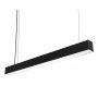 PROSTO Viseća LED lampa 60W, promenljiva boja svetla LLS-D50-60/CCT-BK - slika 1