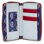 Loungefly Marvel Falcon Captain America Cosplay Zip Around Wallet - slika 2
