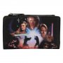 Loungefly Star Wars Trilogy 2 Flap Wallet - slika 1