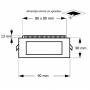 BBLINK LED panel U/Z KNS1-03W 6500K - slika 2