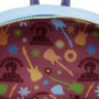 Loungefly Jimi Hendrix Psychodelic Landscape Zip Mini Backpack - slika 2
