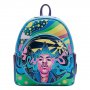 Loungefly Jimi Hendrix Psychodelic Landscape Zip Mini Backpack - slika 1