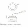 BBLINK LED svetiljka CPS-Y4A12-D9 3000/4000/5000K 12W IP44 - slika 4