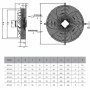 BBLINK BVN-Ventilator SF-4M 400S Aspirante - slika 2