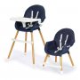 ECO TOYS Hranilica za bebe 2u1 ECO DARK BLUE - slika 1